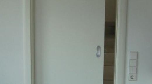 Schiebetür aus Holz